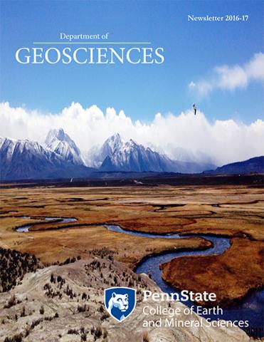 2016 Geosciences Cover