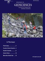2010 Geosciences Cover